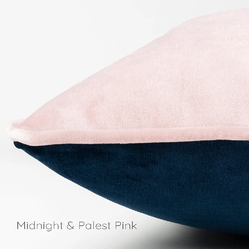 Midnight & Palest Pink