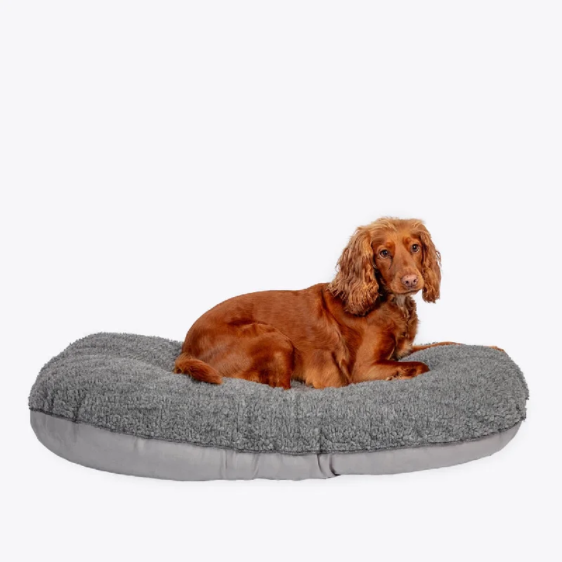 Danish Design Bobble Grey Pewter Quilted Dog Mattress