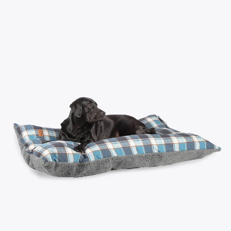 FatFace Fleece Check Deep Duvet Dog Bed