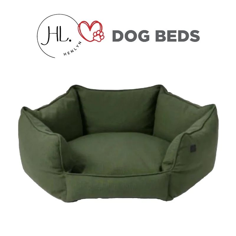 Hexagonal  Snuggle Dog Bed – Stylish, Comfortable & Durable Pet Bed For Small  to Large Dogs