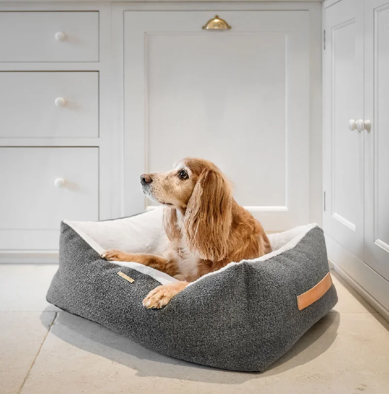 Essentials Herdwick Box Bed in Graphite by Lords & Labradors