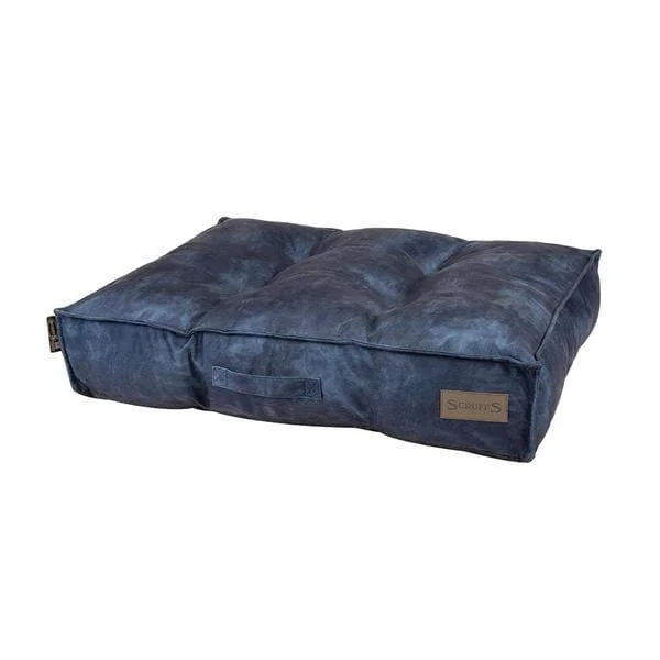 The Kensington Mattress Luxury Dog Bed Cushion - Navy