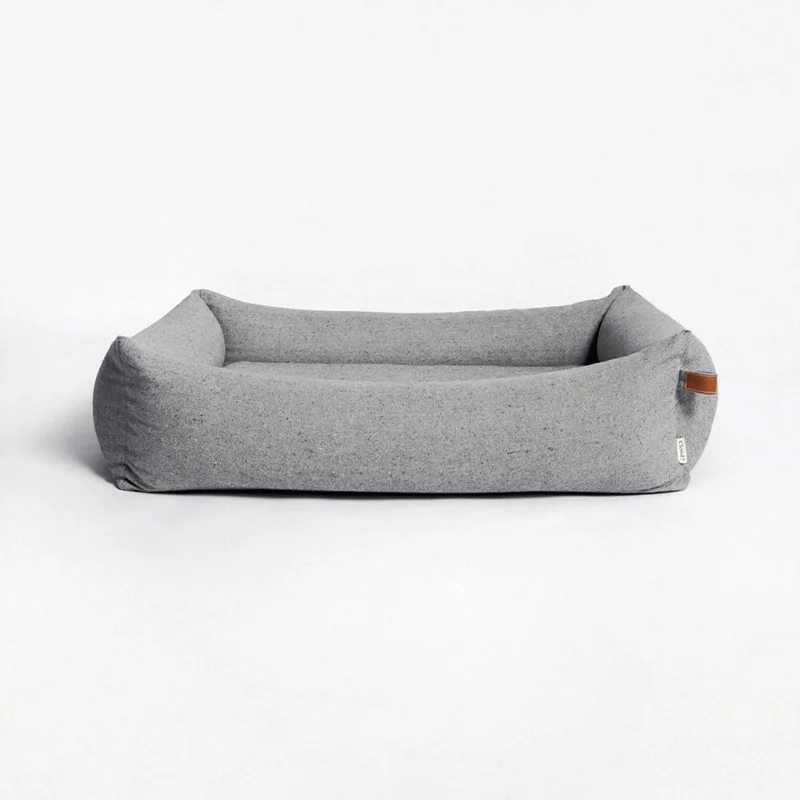 Sleepy Deluxe Replacement Cover in Grey Tweed from Cloud 7 - Large