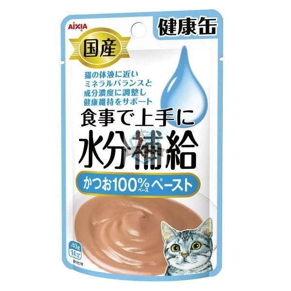 Aixia Kenko Water Supplement Skipjack Tuna Paste Pouch