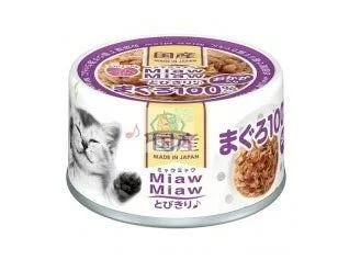 Aixia Miaw Miaw Tuna with Skipjack Canned Cat Food