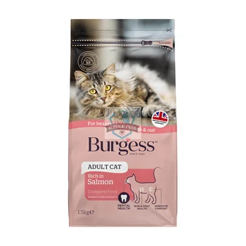 Burgess Adult Salmon Cat Food