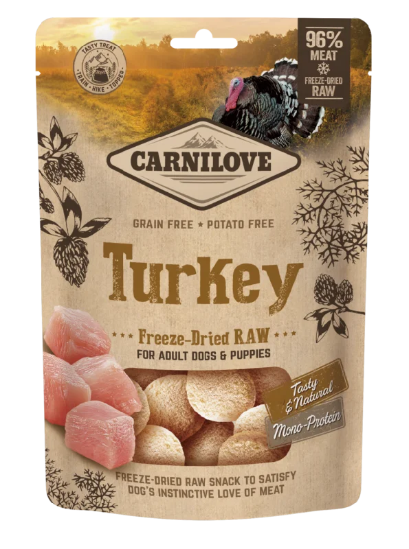 Carnilove Freeze Dried Treat Turkey 60g