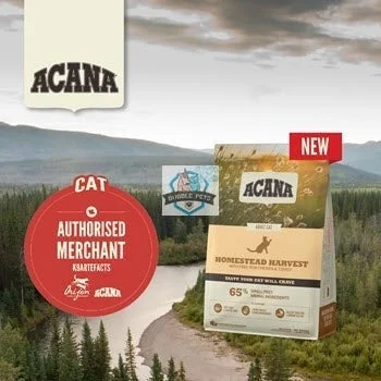 Clearance: 20% OFF Acana Freeze Dried Coated Homestead Harvest Cat Food