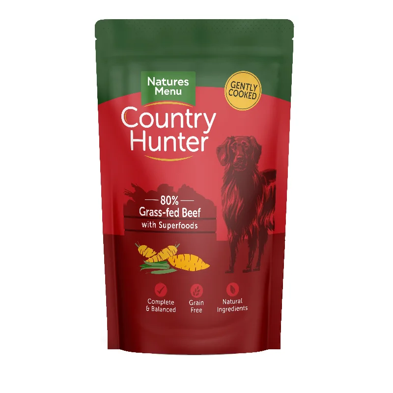 Country Hunter Dog Pouch Beef 150g