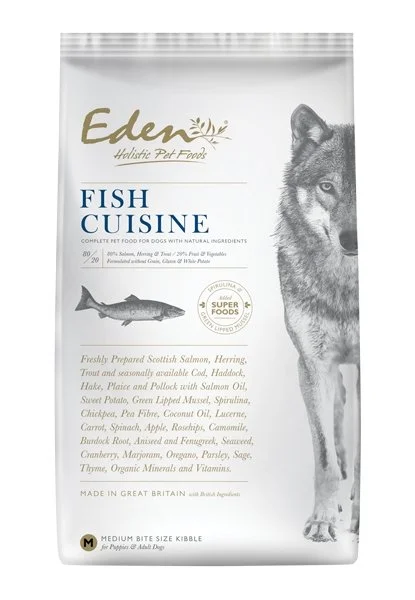 EDEN 80/20 FISH CUISINE DRY DOG FOOD