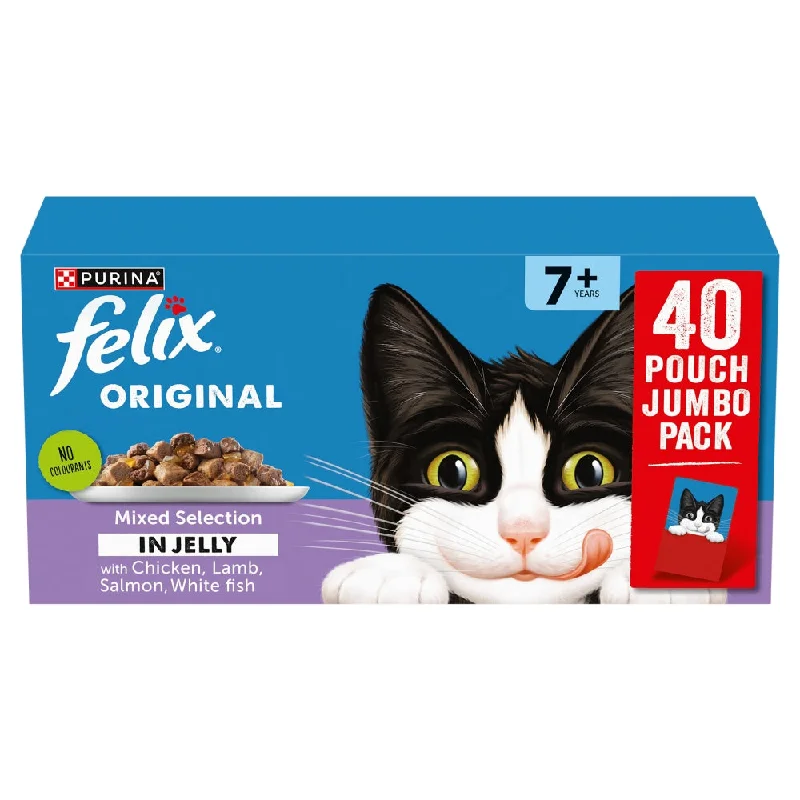 Felix Pouch 85g x 40 Senior