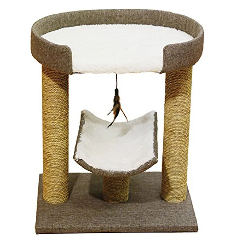 Rosewood Saffron Cat Scratcher Post