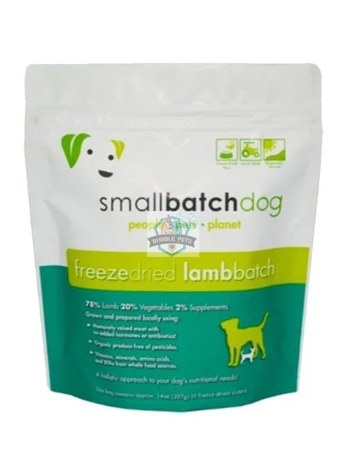 Smallbatch Lamb Freeze Dried Sliders For Dogs