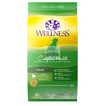 Wellness Complete Health Lamb & Barley Recipe Dry Dog Food