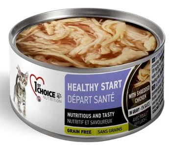 1st Choice Nutrition Canned Cat Healthy Start Kitten Shredded Chicken