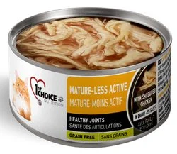 1st Choice Senior Mature Less Active Shredded Chicken Cat Food