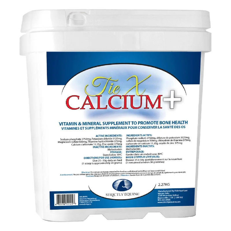 Strictly Equine Tie X plus calcium 2.27kg