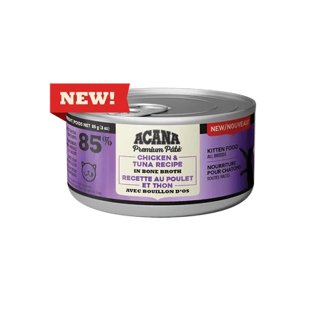 Acana Premium Pâté Kitten Chicken & Tuna Kitten Recipe 3 oz