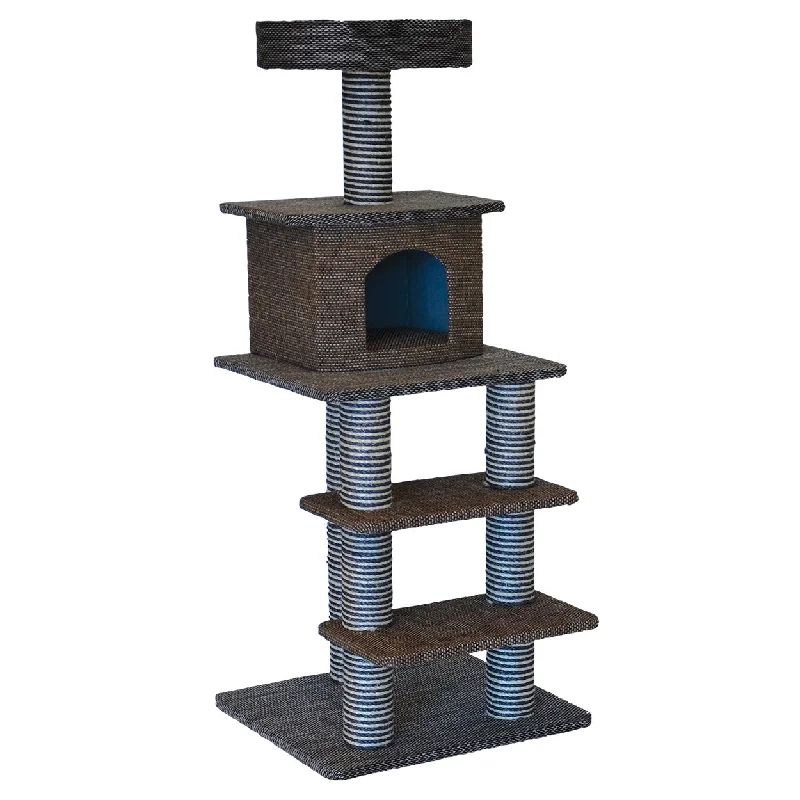 Animal Treasures Cat Tree Scratcher - Multi Level - 51" SALE