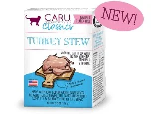 Caru Natural Turkey Stew for Cats 6 oz