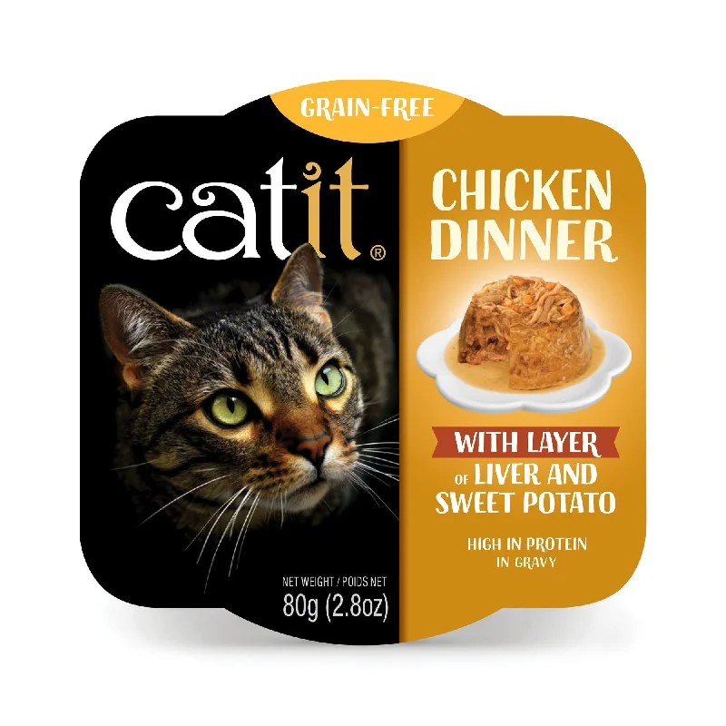 Catit Chicken Dinner - Liver and Sweet Potato (2.8oz)