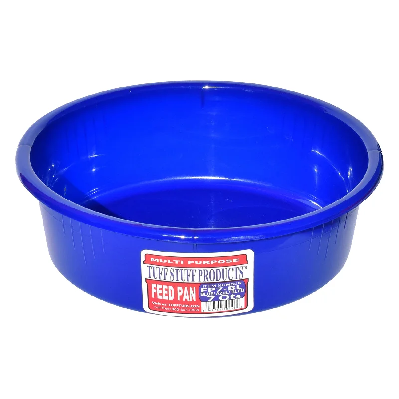 Tuff Stuff feed pan 7 Qts (BLUE)