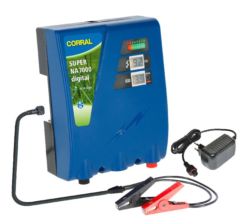 CORRAL Super NA 7,000 duo fence charger (12v/110v)