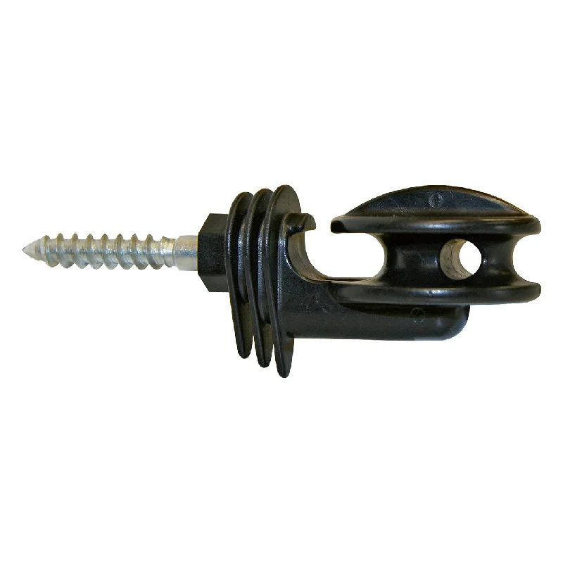 CORRAL wood post super corner rope screw-in insulator (10/bag)