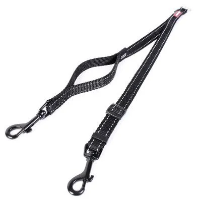 Ezydog Soft Touch Leash Coupler Black Dog 1pc 14-24in