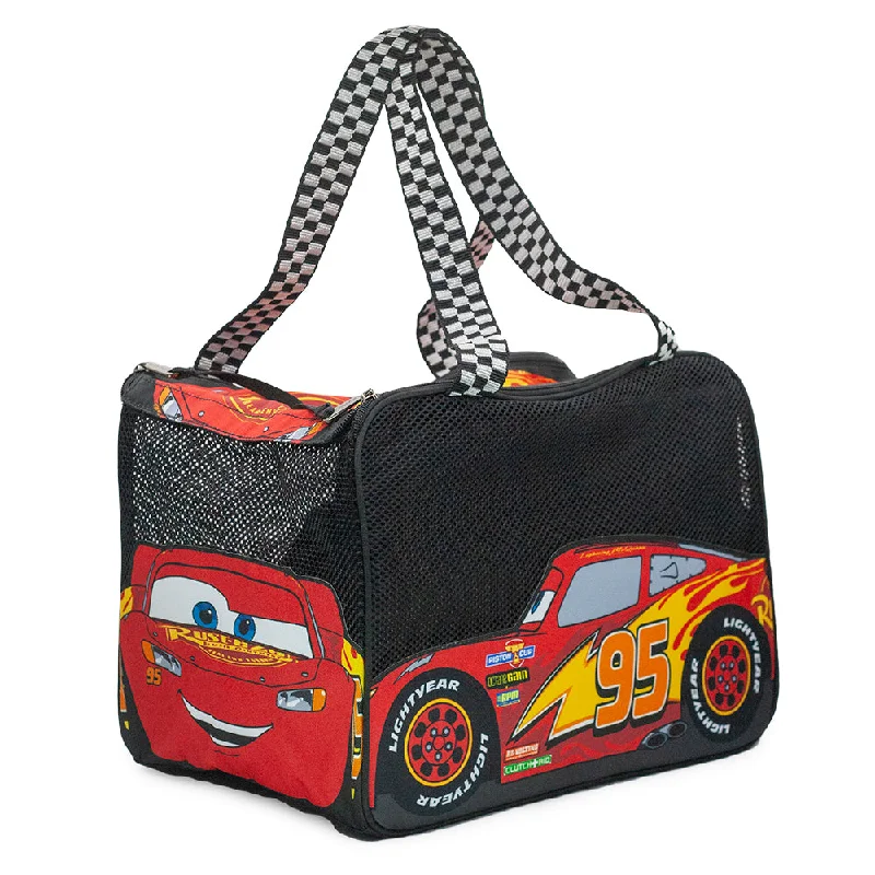 Buckle-Down Pet Carrier - Cars Lightning McQueen Car