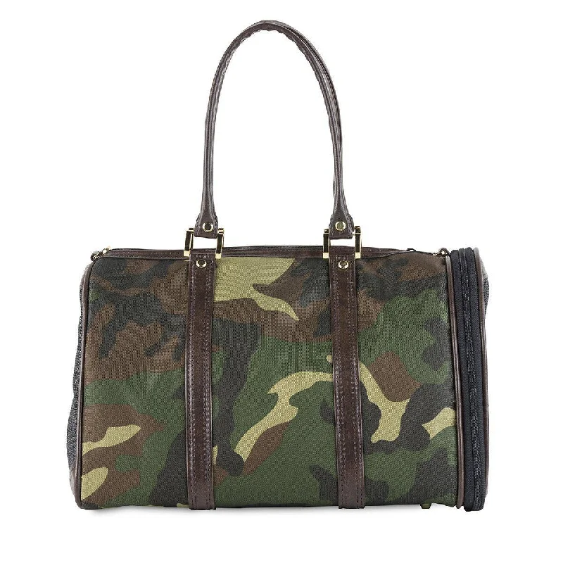 JL Duffel Dog Carrier: Camo