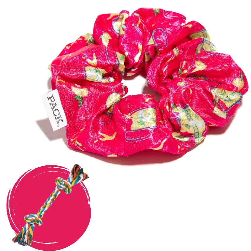 Lemonade Satin Scrunchie + Rope Toy - Free Product