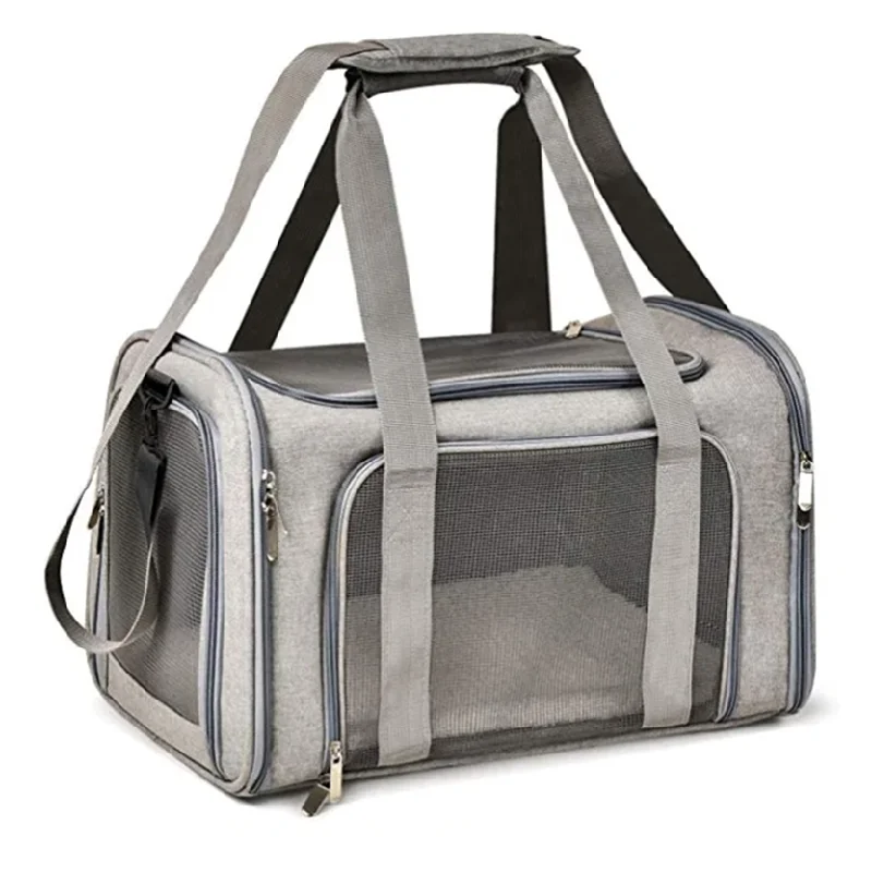 Gray - Pet Carrier Bag