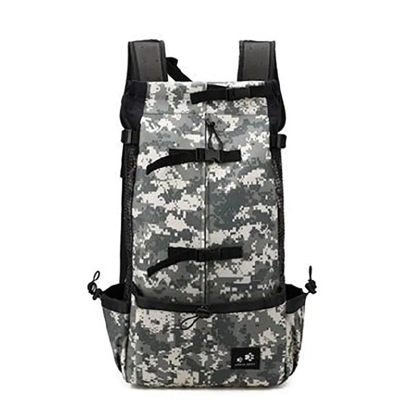 Gray - 1 / Printed / Pet Backpack