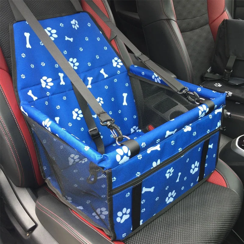 Blue - 2 / Bone Prints / Pet Carrier