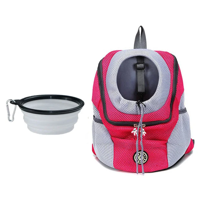 Rose Red - Pet Carrier / With Bowl