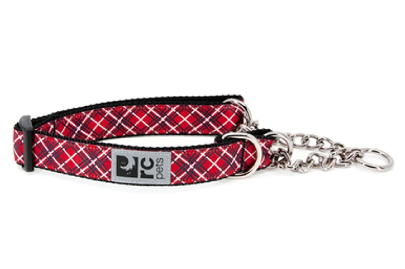 RC Pets Training Collar Navy Tartan SALE