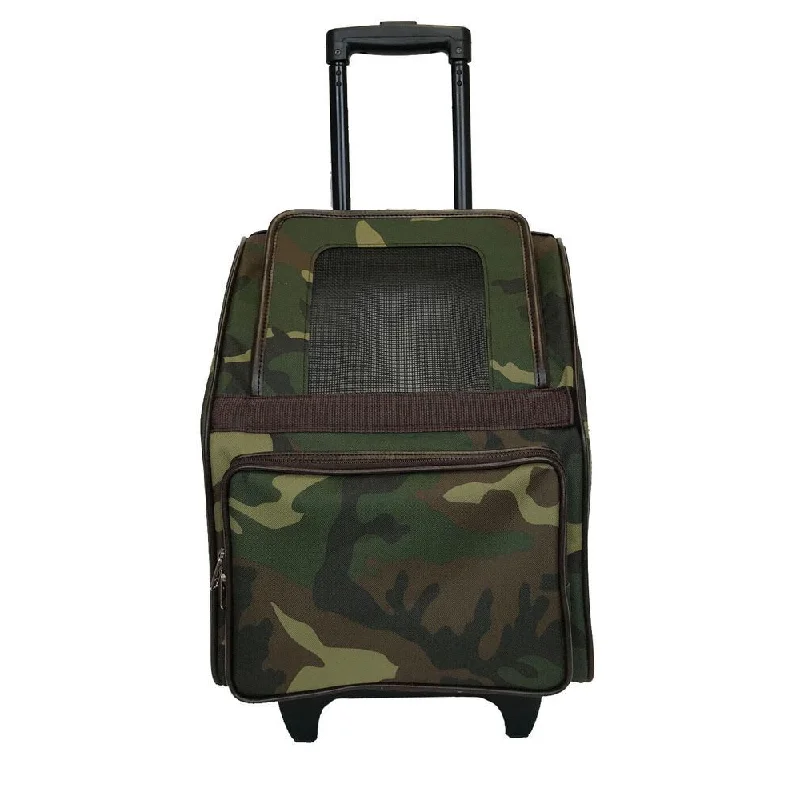 RIO Rolling Pet Carrier: Camo