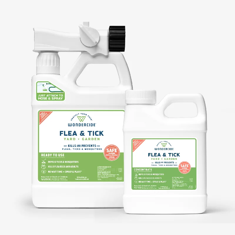 Flea & Tick Yard Spray Refill Starter Kit with Natural Essential Oils