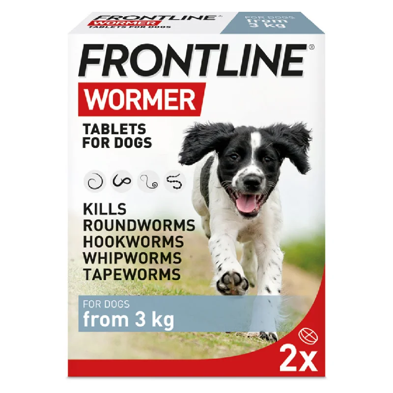 Frontline Wormer Tablets for Dogs