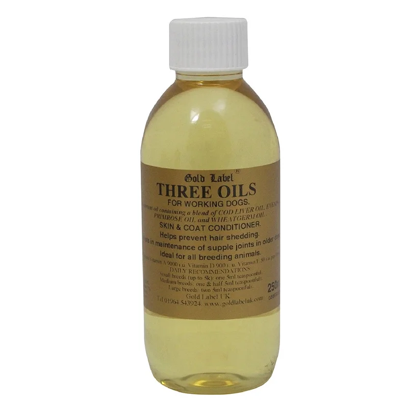 Gold Label Canine Three Oils