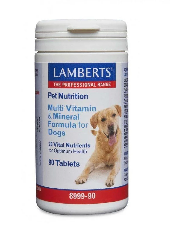 Lamberts Pet Nutrition Multi Vitamin & Mineral for Dogs Tablets Pack of 90