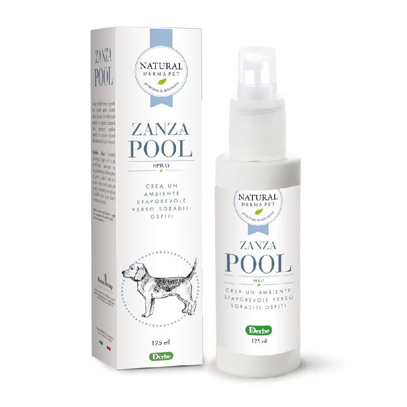 Natural Derma Pet Spray, Zanza Pool (Anti-Mosquito), 125ml