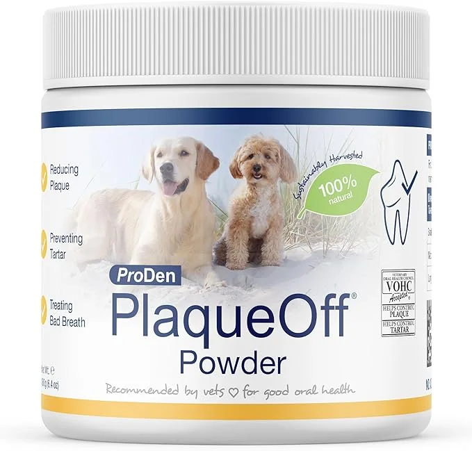 Proden PlaqueOff Powder for Dogs & Cats 180g