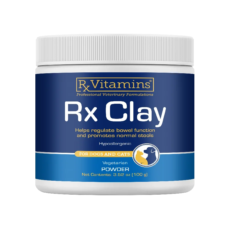 Rx Vitamins Rx Clay Powder Digestive Supplement for Dogs & Cats (100g)