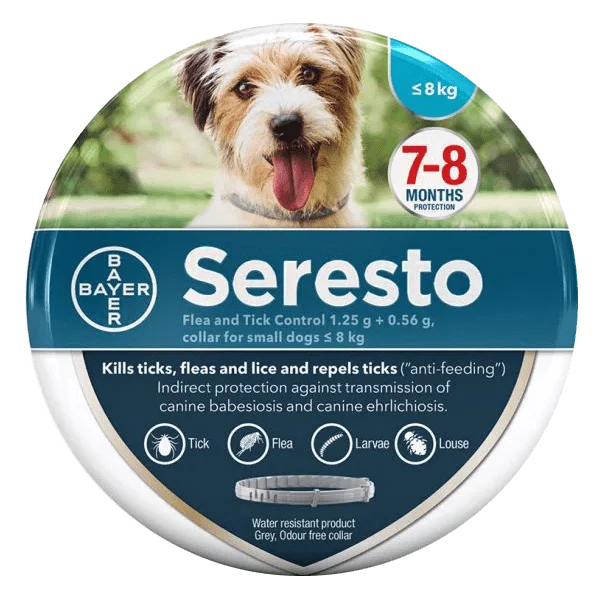 Seresto Flea and Tick Control Collar for Small Dogs