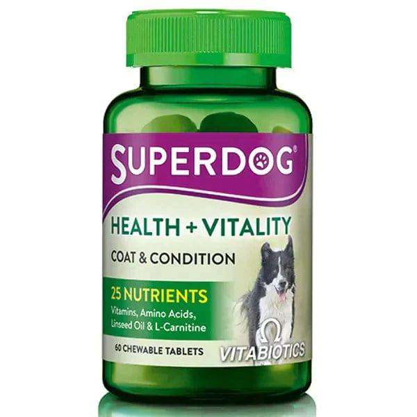 SuperDog Health & Vitality Chewable Tablets Pack of 60