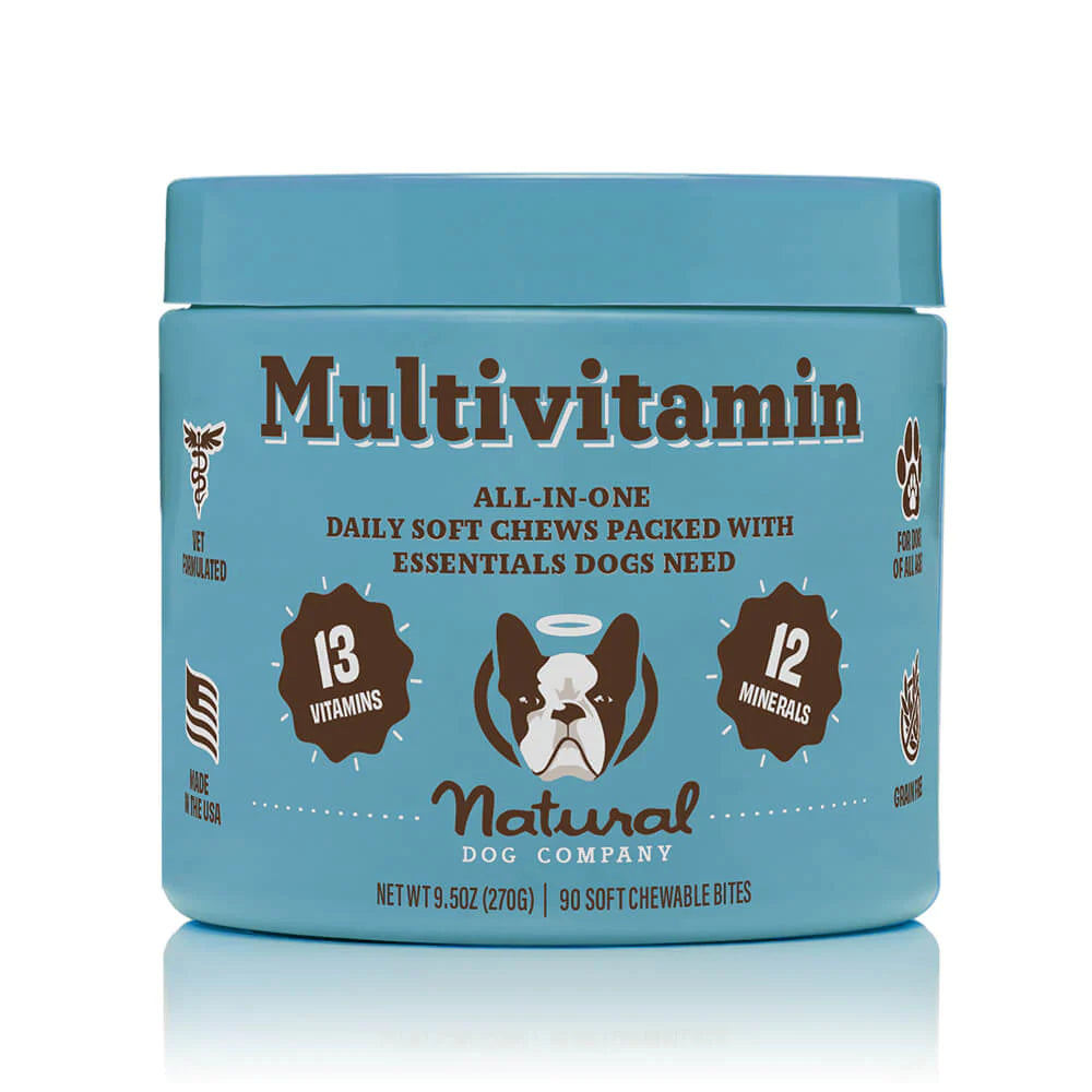 Natural Dog Compony Multivitamin Supplement 90 Chews