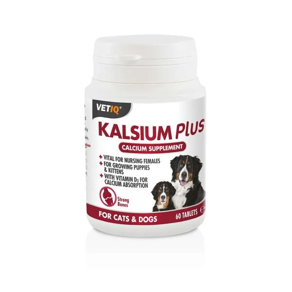 VETIQ Kalsium Plus 60 Tablets