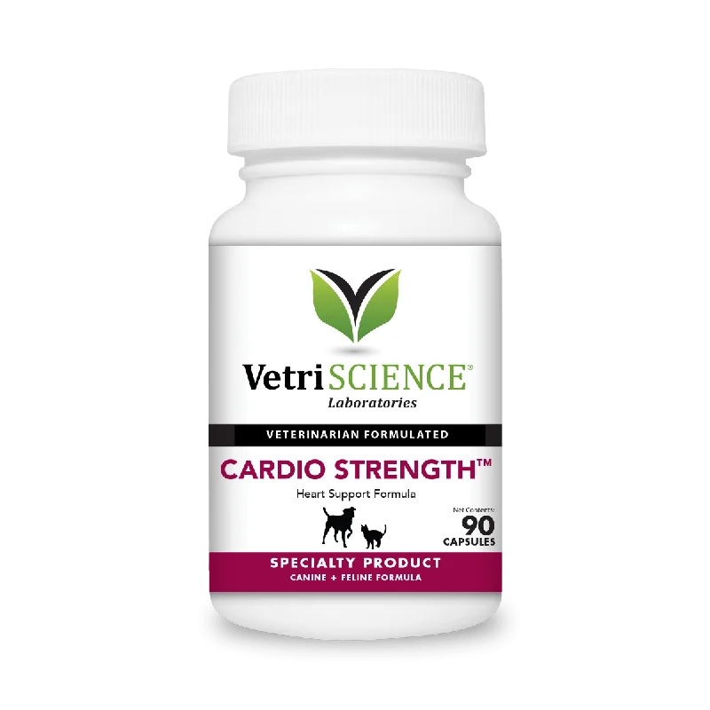 VetriScience Cardio Strength Heart Supplement for Cats & Dogs (90 caps)